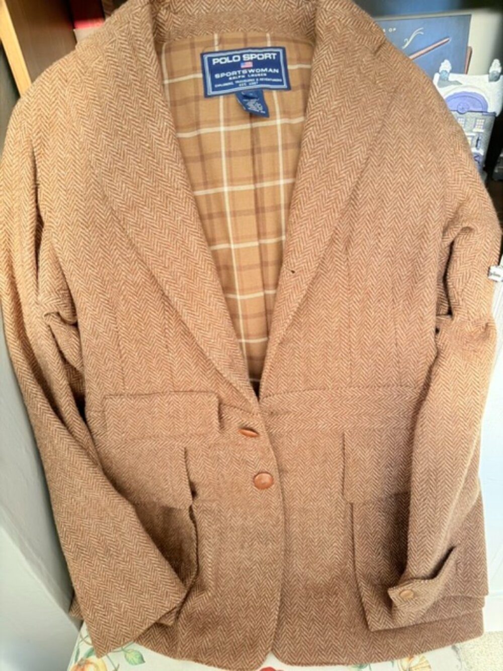 Polo Sport (Vintage) - Riding / Travel /Adventure 100% wool Jacket